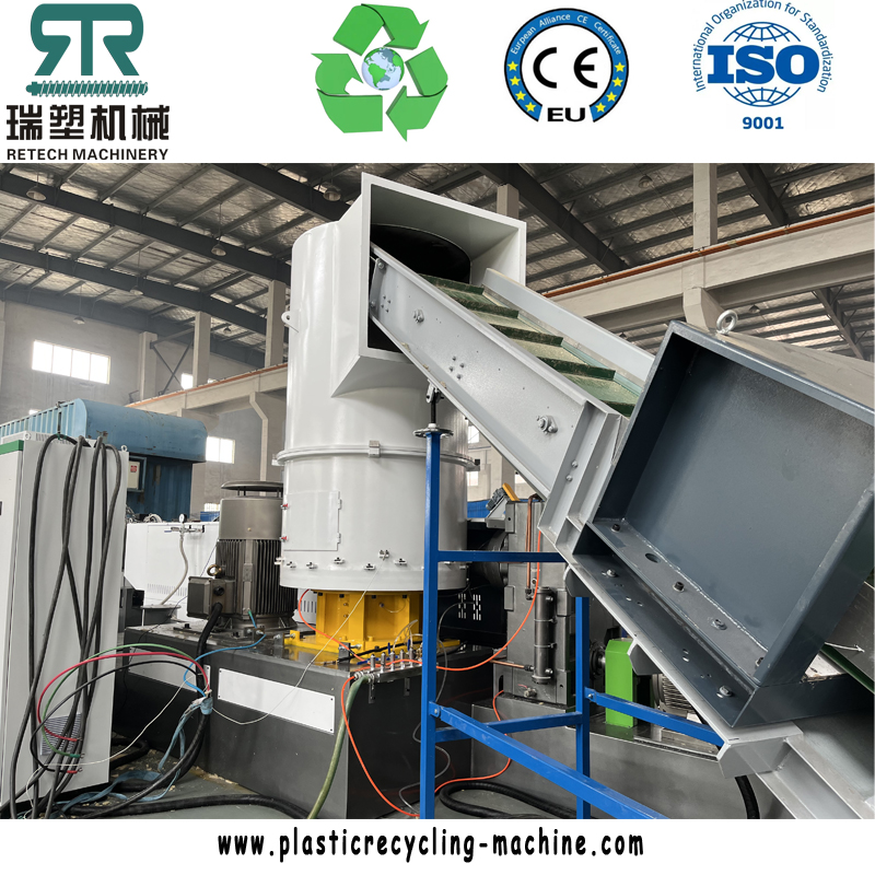 PP PE Plastic Laminated Multilayer Composite Film Recycling Pelletizing Granulating Line 