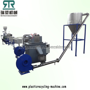Plastic HDPE PP PS ABS HIPS PC PMMA Pelletizing Recycling Machine