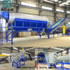 1000kg/h HDPE Bottle Crushing Washing Drying Recycling Line With Hot Wash Tank