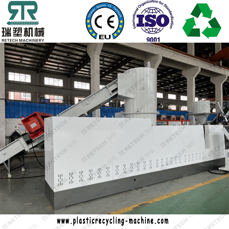 Direct One-step Process PE/PP/LDPE/HDPE/LLDPE Film Scraps Plastic Film Recycling Pelletizing Line