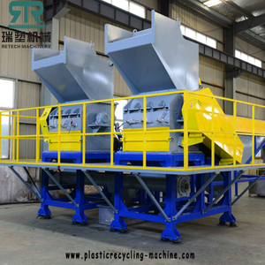 High Efficiency Plastic PP PE PS ABS PET PVC Crushing Washing Sorting Separation Recycling Line