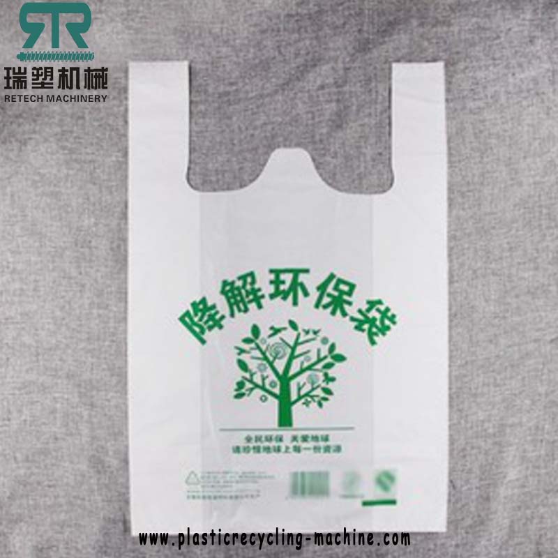 Biodegradable Plastics Recycling/PE biodegradable film recycling pelletizing line