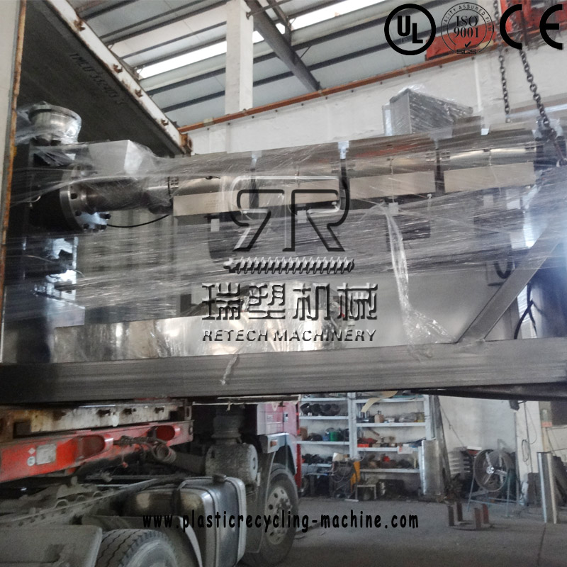 extruder for plastic HDPE PP rigid material pelletizing machine extruder for plastic HDPE PP rigid material pelletizing machine